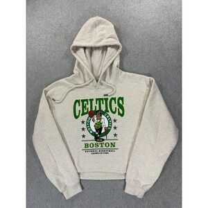 Boston Celtics‎ Screened Logo Arena Basketball Hoodie Sweatshirt (Women's Large)